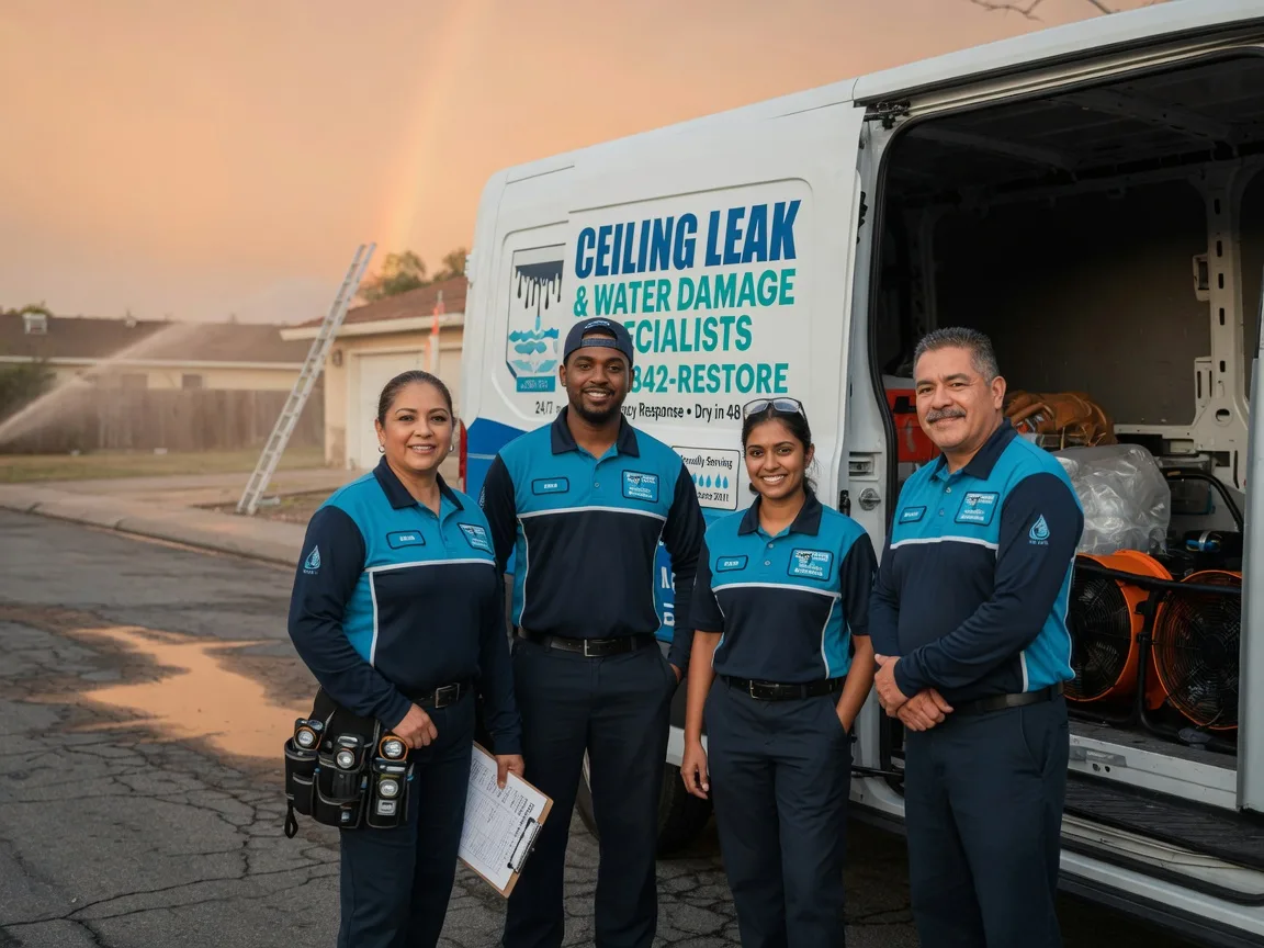 Ceiling Leak Cleanup company in Arroyo Hondo, NM